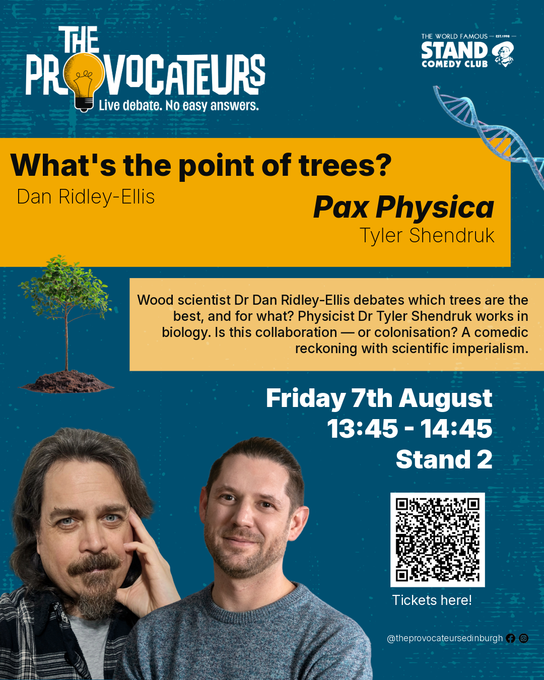 Poster of event What's the point of Trees/Pax Physica