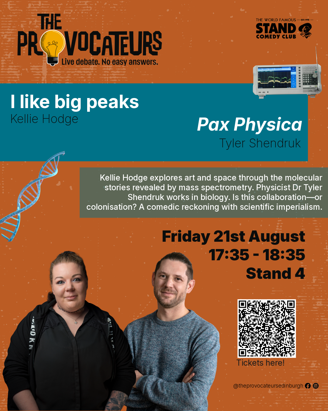 Poster of event I Like Big Peaks/Pax Physica