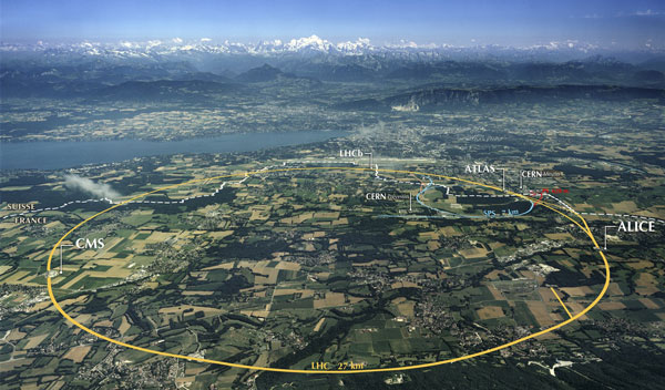 CERN aerial photo