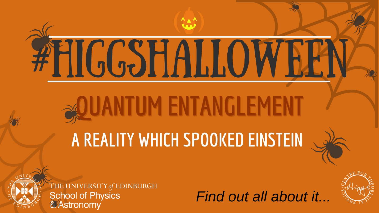 Higgs Halloween Banner